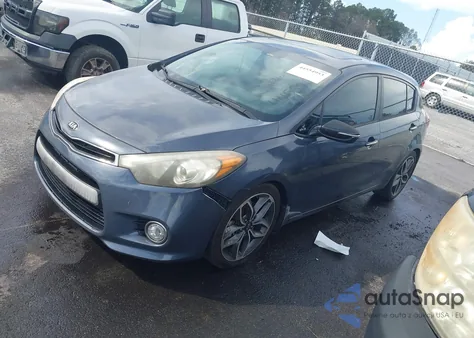 2015 Kia Forte Sx из США, поврежденный, VIN KNAFZ5A34F5283713